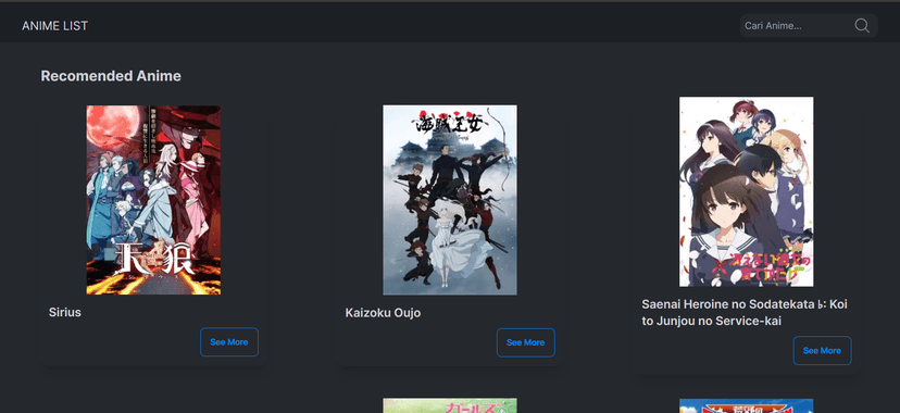 Anime List